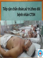 Tiếp cận chẩn đoán, xử trí, theo dõi bệnh nhân CTSN CLB Y Khoa Trẻ ĐH Y Khoa Vinh