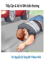 Tiếp cận   xử trí BN chấn thương CLB Y Khoa Trẻ ĐH Y Khoa Vinh