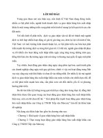 Giải pháp đẩy mạnh hoạt động giao nhận hàng hóa xuất nhập khẩu của Công ty TNHH Tiếp vận Mercury