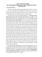 SKKN bồi dưỡng học sinh có năng khiếu môn âm nhạc