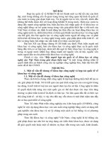 TIỂU LUẬN đẩy MẠNH hợp tác QUỐC tế về KH  CN ở VIỆT NAM TRONG GIAI đoạn HIỆN NAY