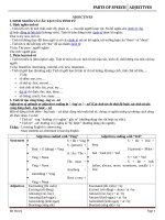 EXERCISE ON ADJECTIVES