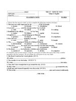 đề kiểm tra 15 45 phút trọn bộ