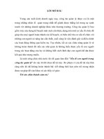 Tiểu luận môn KHQL : vai trò của con người trong quản lý