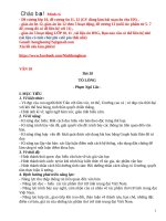 GIÁO ÁN TỎ LÒNG THEO ĐỊNH HƯỚNG PHÁT TRIỂN NĂNG LỰC