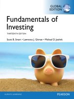 Giáo trình Fundamental of investing 13e global edition by gitman
