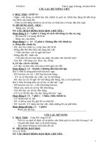 Giáo án Câu lạc bộ - 2018