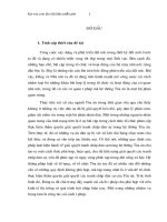Phân cấp thẩm quyền giải quyết tranh chấp dân sự trong hệ thống tòa án ở việt nam trong giai đoạn hiện nay  