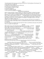 12 đề bồi DƯỠNG học SINH GIỎI ANH 9