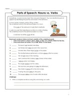 English Grammar - Mixed parts of speech