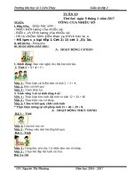 GIÁO ÁN LƠP 2 TỪ TUẦN 1928 THEO PHÁT TRIỂN NĂNG LỰCVNEN