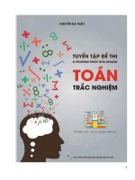 Đọc thử cuốn 3  tuyển tập đề thi và phương pháp giải nhanh 