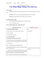 Tuần 15 giáo án lớp 3 soạn theo phát triển năng lực học sinh ( giáo án VNEN)