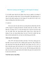 Phân tích về phong cách lãnh đạo của CEO nguyễn tử quảng   BKAV 