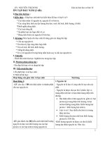 Giáo án hóa học lớp 10 cơ bản   soạn theo chương trình đổi mới   file word