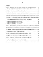 báo cáo thực tập tốt nghiệp hoàn chỉnh  sunrise hội an resort