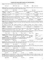 ON TAP CHUONG DONG DIEN TRONG CAC MOI TRUONG