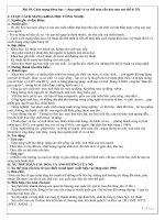 Đề Cương Lịch Sử 12 Học Kì 1