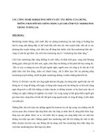 Các công nghệ marketing mới và sức tác động của chúng, những thay đổi mà chúng mang lại cho lĩnh vực marketing trong tương lai 