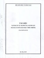 TÀI LIỆU TẬP HUẤN TỰ ĐÁNH GIÁ VÀ ĐÁNH GIÁ NGOÀI CƠ SỞ GIÁO DỤC PHỔ THÔNG THEO THÔNG TƯ 17, 18, 192018TTBGDĐT trang 1 35