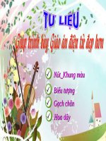 Tu lieu giup trinh bay giao an dien tu