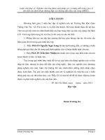La nghiên cứu ứng dụng giải pháp cọc xi măng đất trong gia cố nền đất yếu dưới đoạn đường đắp cao đường dẫn đầu cầu vùng ĐBSCL