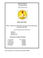 Hệ thống kiểm soát quản lý trong Ngân hàng cổ phần Quân Đội (MB)