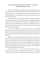 Viral marketing marketing lan truyền – so sánh với marketing truyền thống 