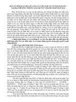 18  bài viết về mối quan hệ giữa tòa án và ủy ban nhân dân trong giải quyết án đất đai