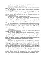 Bai phat bieu cam tuong cua GV ngay 2018