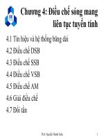 Điều chế sóng mang liên tục tuyến tính