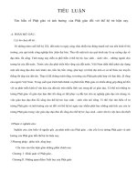 Tiểu luận tìm  hiểu  về  phật  giáo  và  ảnh  hưởng   của  phật  giáo  đối  với  thế  hệ  trẻ  hiện nay