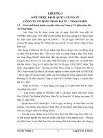 Phân tích về tình hình phát triên và cơ cấu vốn của công ty cổ phần than hà tu vinacomin 