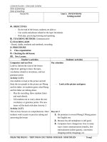 GIAO AN TIENG ANH 10 THI DIEM   ( U5 U10)