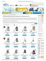 Đại lý máy hút bụi Supper Clean  Điện máy Hoàng Liên