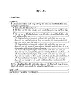 Phân tích các yêu cầu về điều hành công sở trong tiến trình cải cách hành chính nhà nước hiện nay 