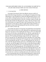 VẬN DỤNG PHẦN ACTIVINSPIRE trong dạy toán tiểu học