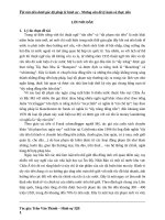 Tội rửa tiền dưới góc độ pháp lý hình sự   những vấn đề lý luận và thực tiễn 