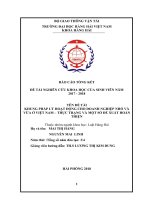 KHUNG PHÁP LÝ HOẠT ĐỘNG CHO DOANH  NGHIỆP NHỎ VÀ VỪA Ở VIỆT NAM – THỰC TRẠNG VÀ MỘT SỐ ĐỀ XUẤT HOÀN THIỆN.