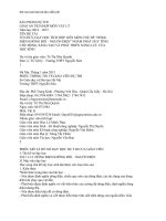 tổ chức dạy học tích hợp liên môn chủ đề dòng điện không đổi nguồn điện nhằm phát huy tính chủ động sáng tạo và phát triển năng lực của học sinh  