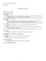 GIÁO án hóa học 11   CHUẨN KIẾN THỨC kỹ NĂNG (giao an hoa hoc 11 chuan KTKN) 