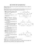 Ôn tập vật lý 9 học kì 1
