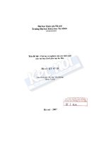 Chế tạo và nghiên cứu các tính chất của vật liệu zno pha tạp in, mn  