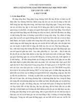 Rèn kỹ năng giao tiếp cho học sinh lớp 3 qua phân môn Tập làm văn