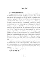 Tiểu luận môn chính sách hình sự