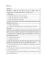 KHÓA LUẬN - NGOẠI GIAO VĂN HÓA NHẬT BẢN QUA TRUYỆN TRANH TẠI VIỆT NAM TỪ NĂM 2016  2017