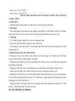 Giáo án đại 7 tiết 24. Một số bài toán về đại lượng tỉ lệ thuận