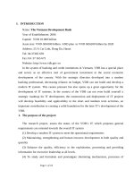 triển khai đề án phát triển CNTT tại ngân hàng phát triển việt nam VDB e 