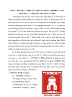 Phân tích thực trạng ứng dụng CNTTTT tại công ty cổ phần đầu tư xây dựng dân dụng hà nội 