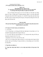 BÁO cáo hđ ktra gsat cua UBKT cđ năm 2018 và chtrinh công tác kt, gs năm 2019